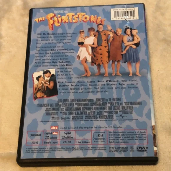 The Flintstones DVD, digital surround sound, wide screen - Picture 2 of 2